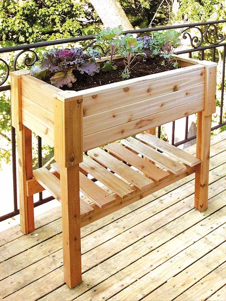 Beautiful wooden planter box ideas for your home decor ...