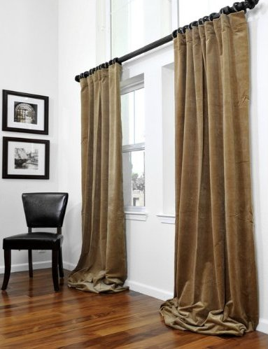 7 Velvet Curtains For Living Room