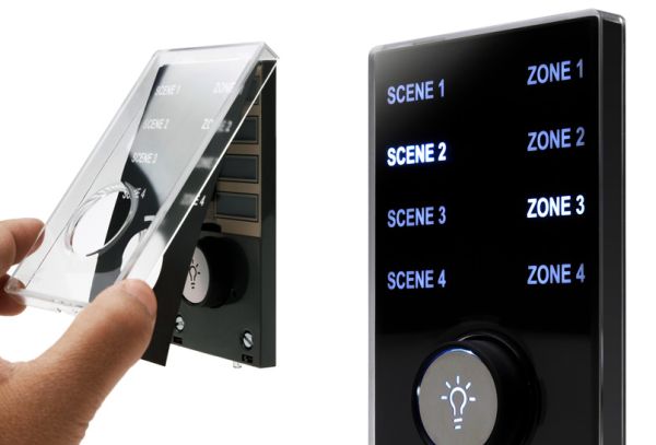 Intuitive touch sensitive panel