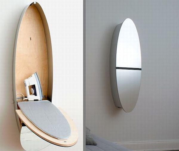 ironing board closet