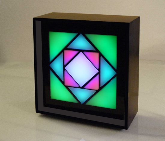 kaleidoscope a binary clock