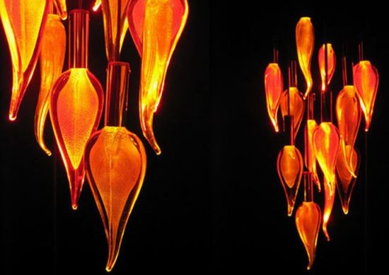leaf chandelier 1