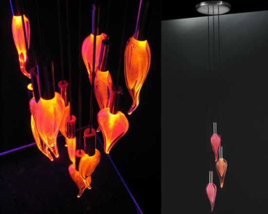leaf chandelier 2