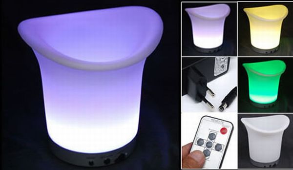 LED Colour Changing Ice Bucket