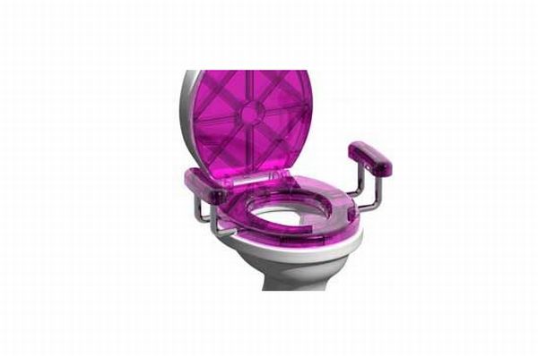 led toilet seat