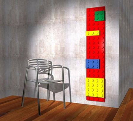 lego brick radiator