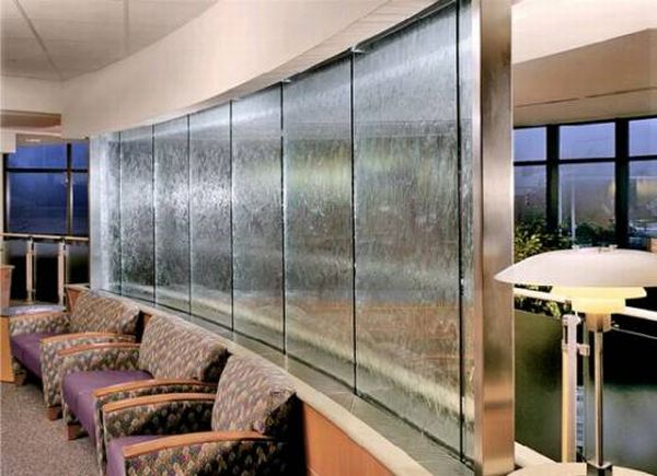 Modern Indoor Waterfall