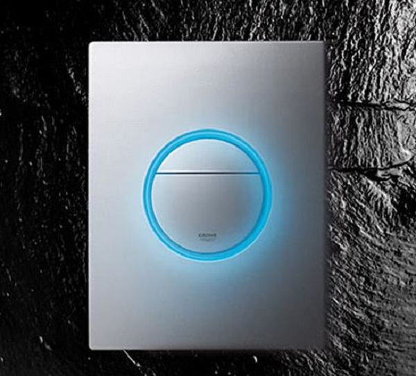 Nova glowing light switch from Grohe!