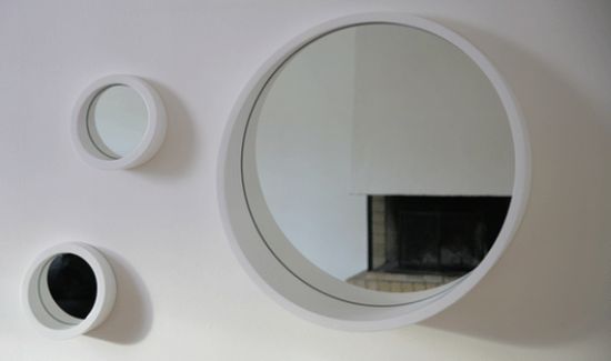 oblique mirror