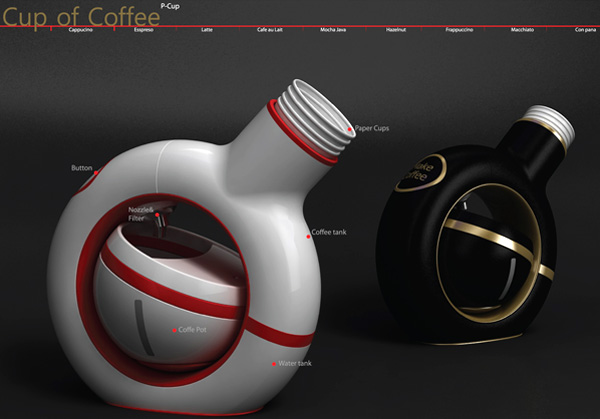 P – Cup Coffee Dispenser Machine