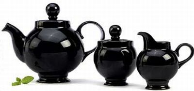 pinnacle tea set white