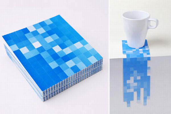 Pixel Drink Coasters
