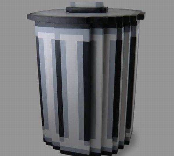 Pixel Trash Can