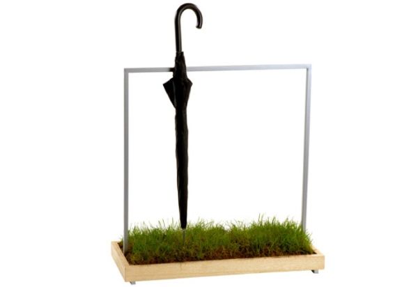 Plant-Watering Umbrella Stand