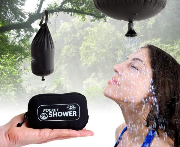 Pocket shower