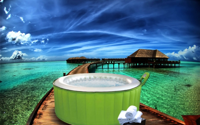 portable hot bathtubs