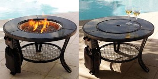 propane firepit cocktail table 2263