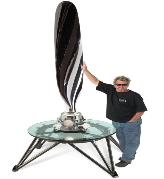 propeller sculpture large table