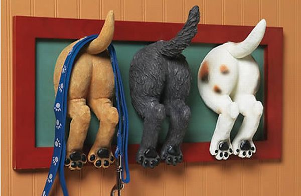 Puppy Butt Wall Hooks