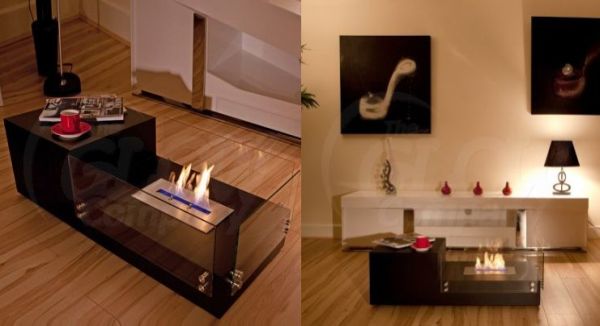 real flame coffee table