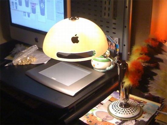 recycled imac g4 lamp 1