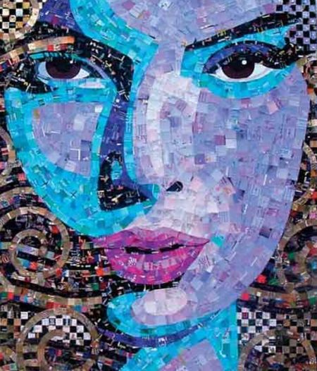 recycled paper mosaic1