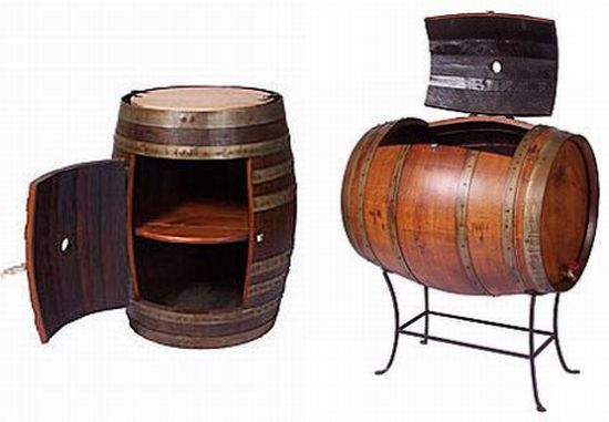 recycled wine barrels uncommongoods