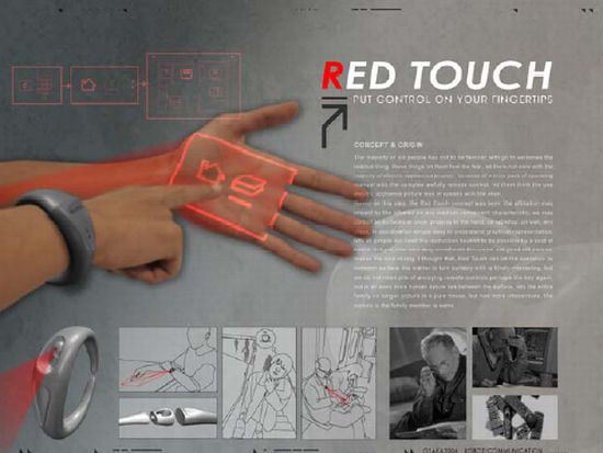red touch