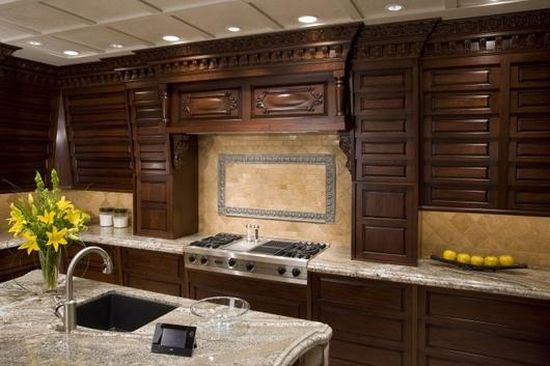 Remote controlled kitchen cabinetry opens up to be at your service