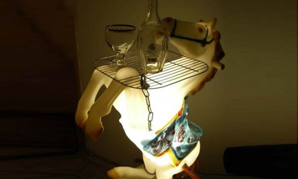 Rocking Lamp by ghetto picasso