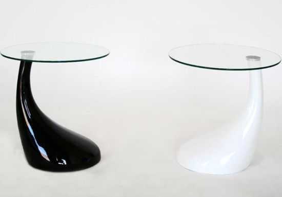 round glass top coffee table