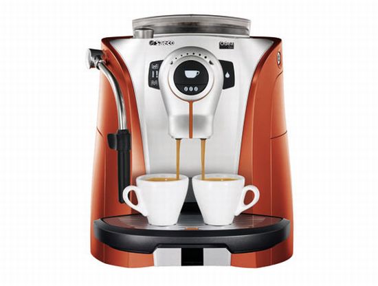 saeco odea giro orange coffee machine 5965