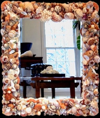 shell mirror by ds designs 2263