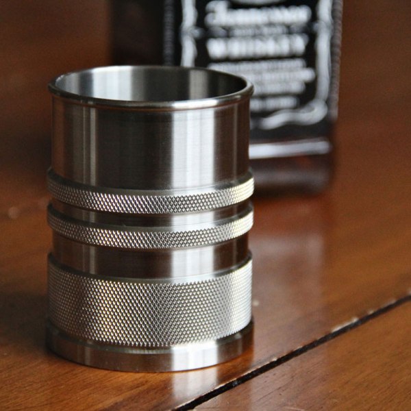 ShotShell XL: Stunning stainless Whisky glass