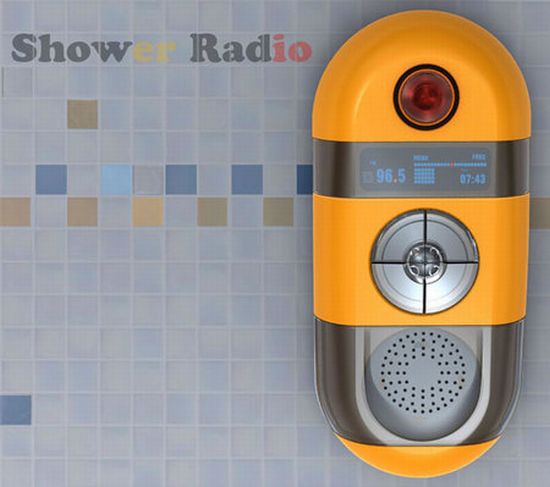 shower radio