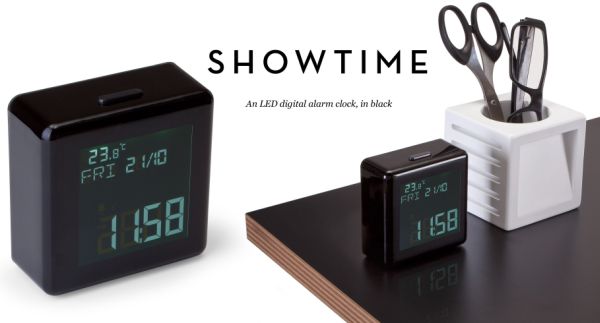Showtime LED digital alarm clock