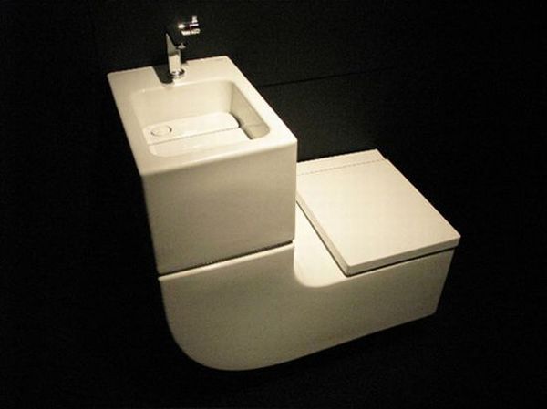 Seven Water Saving Toilets With Built In Washbasins