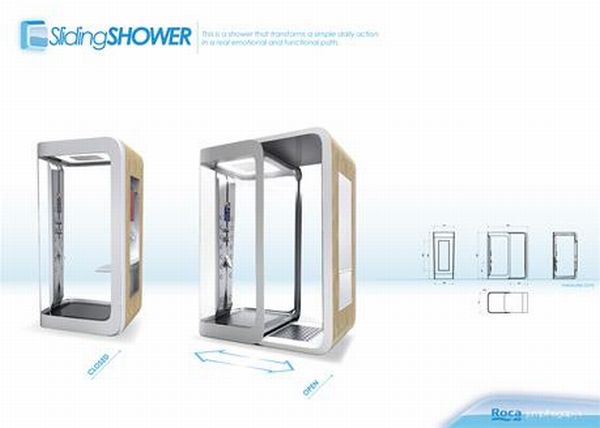 Sliding Shower by Mario Ginevro