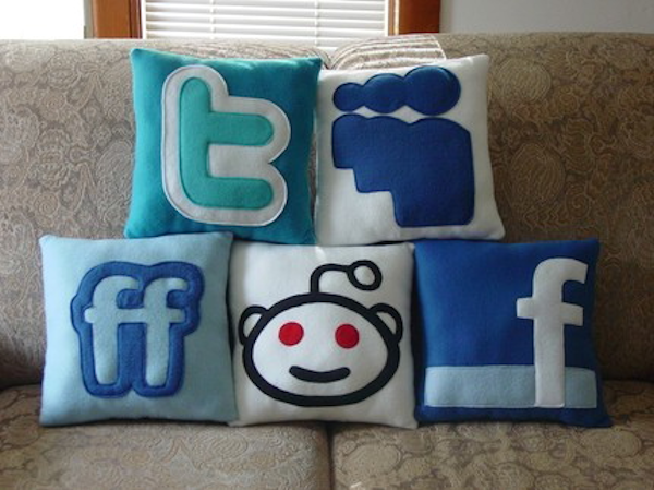 Social Networking Pillows