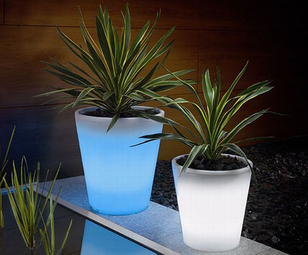 Solar Powered Plant Pot