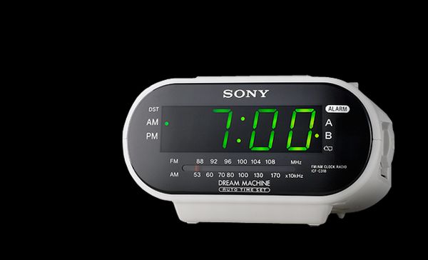 Sony AM/FM Clock Radio