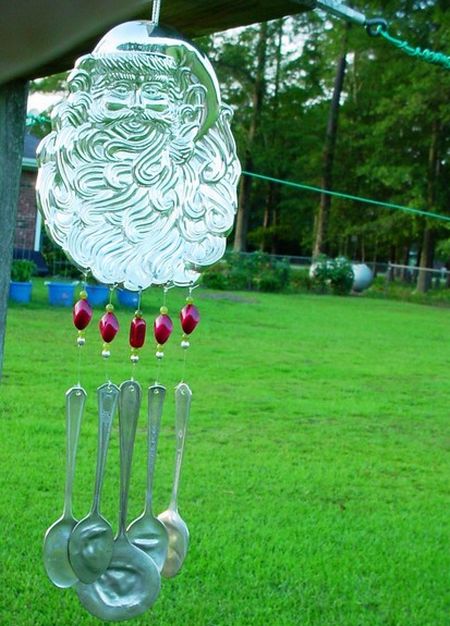 spoon wind chime