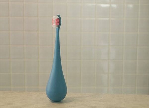 standing toothbrush