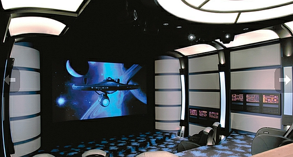 Star Trek Themed Home Theater