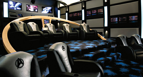 Star Trek Themed Home Theater