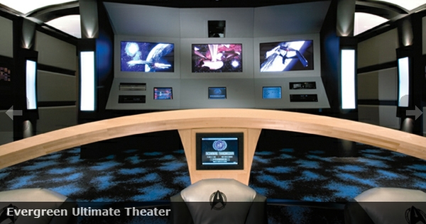 Star Trek Themed Home Theater
