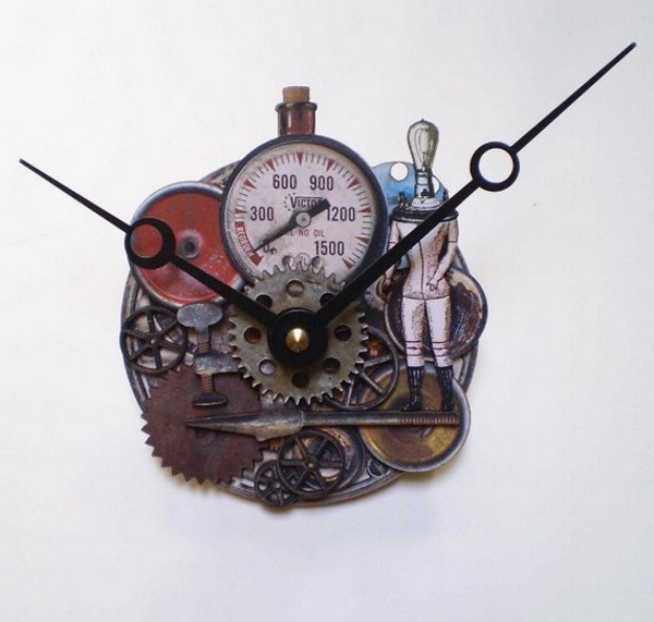 steampunk clock