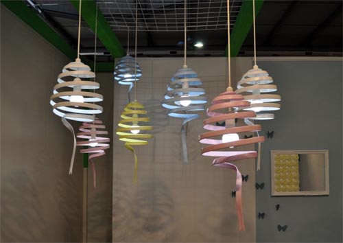 swing pendant lamp by monochro design studio