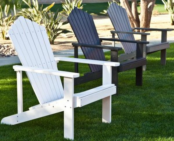 Sydney All Weather Poly Resin Adirondack Chair