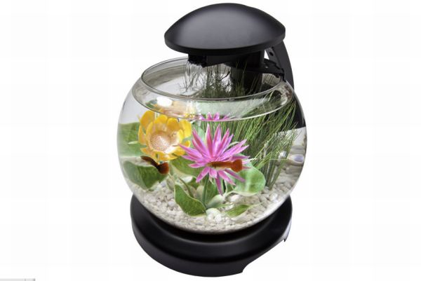 Tetra 1.8 Gallon Waterfall Globe Aquarium Kit